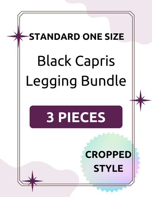 Capri Leggings Bundle – The Purple Puddle