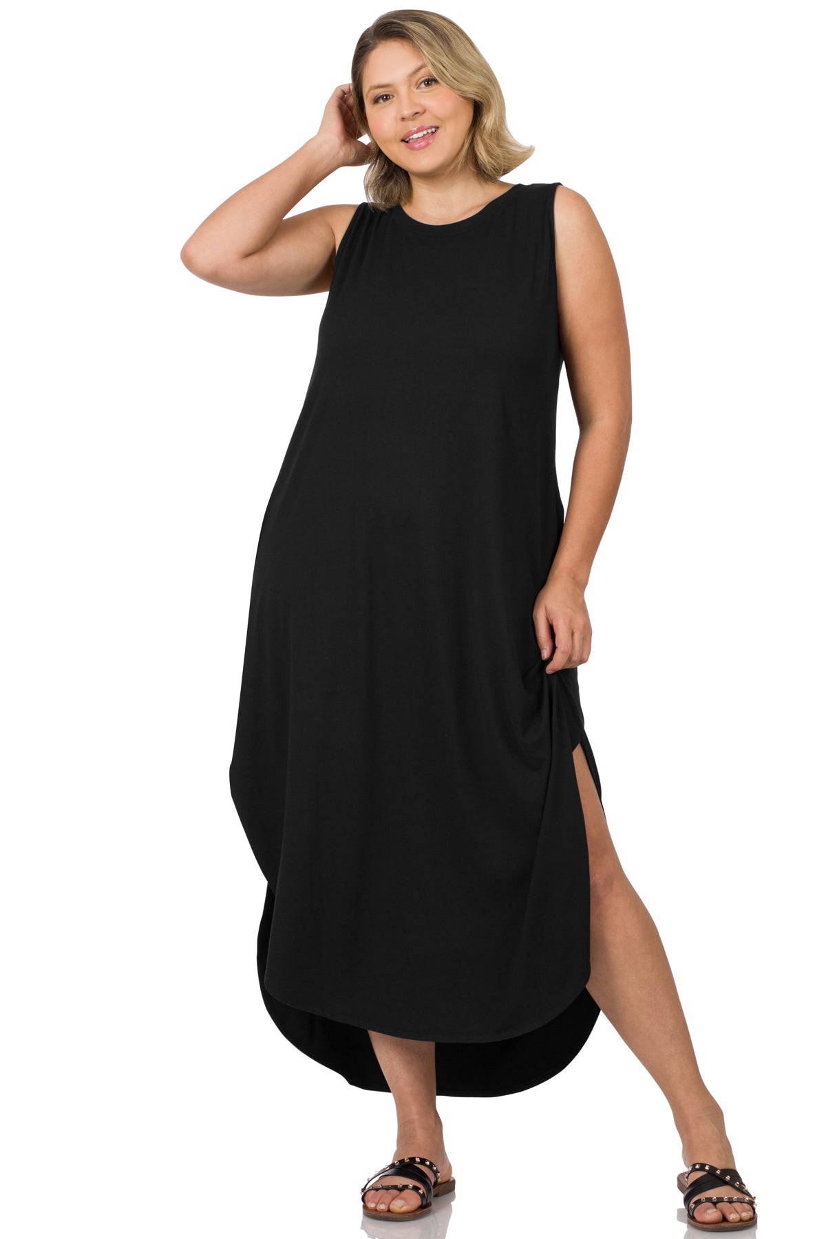 Plus size dresses hot sale with pockets